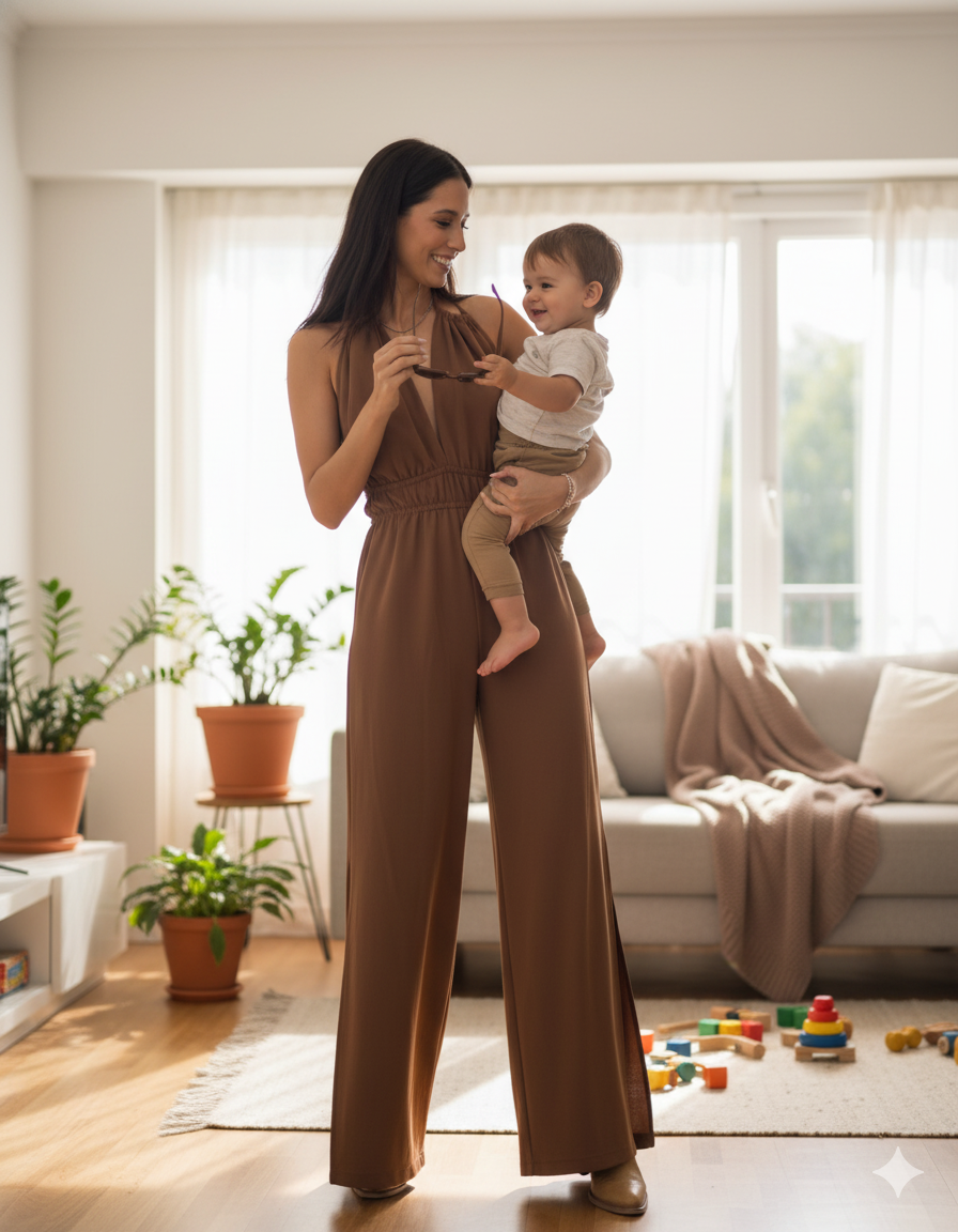 Mono largo fresco estiliza